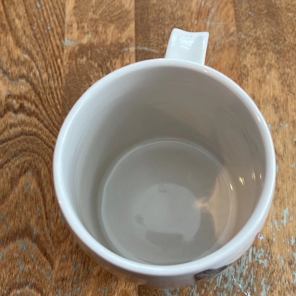 Anthropologie Monogram “N” Mug Starla Halfmann